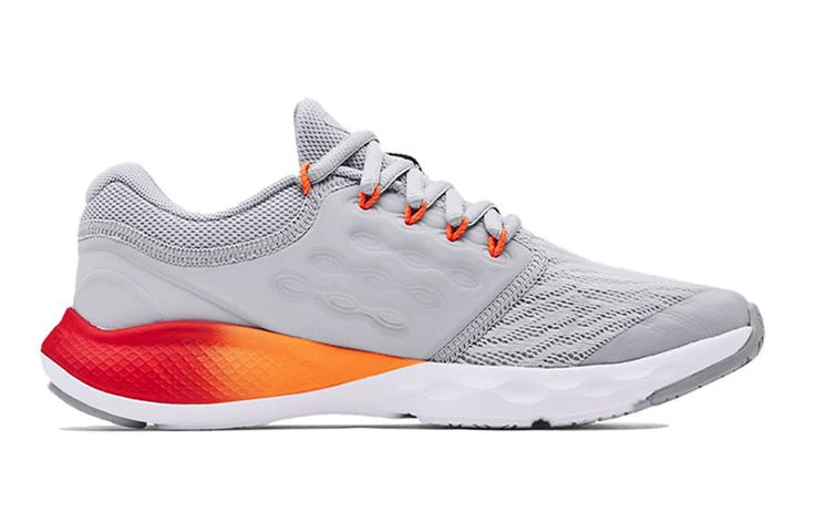 Under Armour Charged Vantage (GS) 3024773-101 Orange Red, Under Armour, Orange, Sneakers, Grey, Red