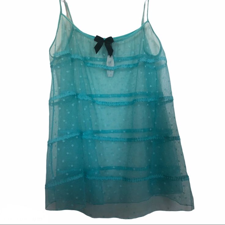 Beautiful Brand New With Tags Night Cami From Victorias Secret! Teal Color, Tulle Like Material. 27 Long From Top Of Strap 19 Wide From Underarm To Underarm Straps Are Non Adjustable. Womens Size Medium Summer Sheer Night Sleepwear, Victoria's Secret Sheer Tops For Loungewear, Victoria's Secret Sheer Tops For Spring, Sheer Blue Sleepwear For Spring, Victoria's Secret Cami Sleepwear For Summer, Victoria's Secret Summer Cami Sleepwear, Blue Camisole Top For Night, Victoria's Secret Sheer Sleepwear For Summer, Victoria's Secret Sheer Summer Sleepwear