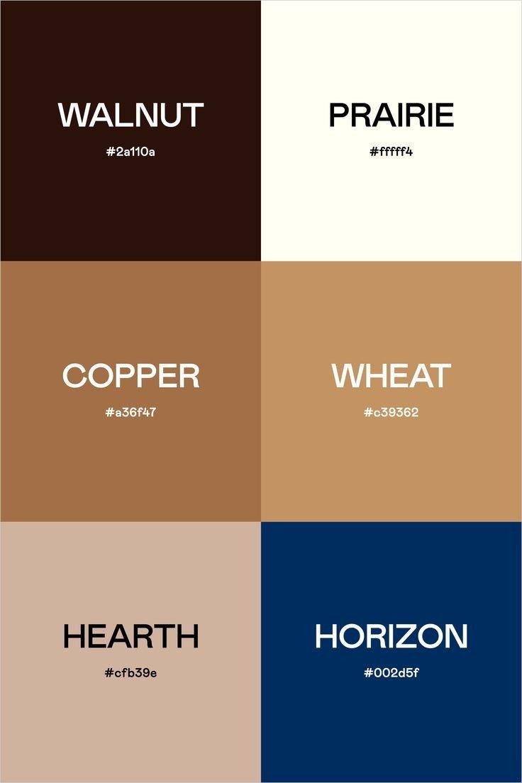 four different types of logos with the words copper, copper, wheat and heartth