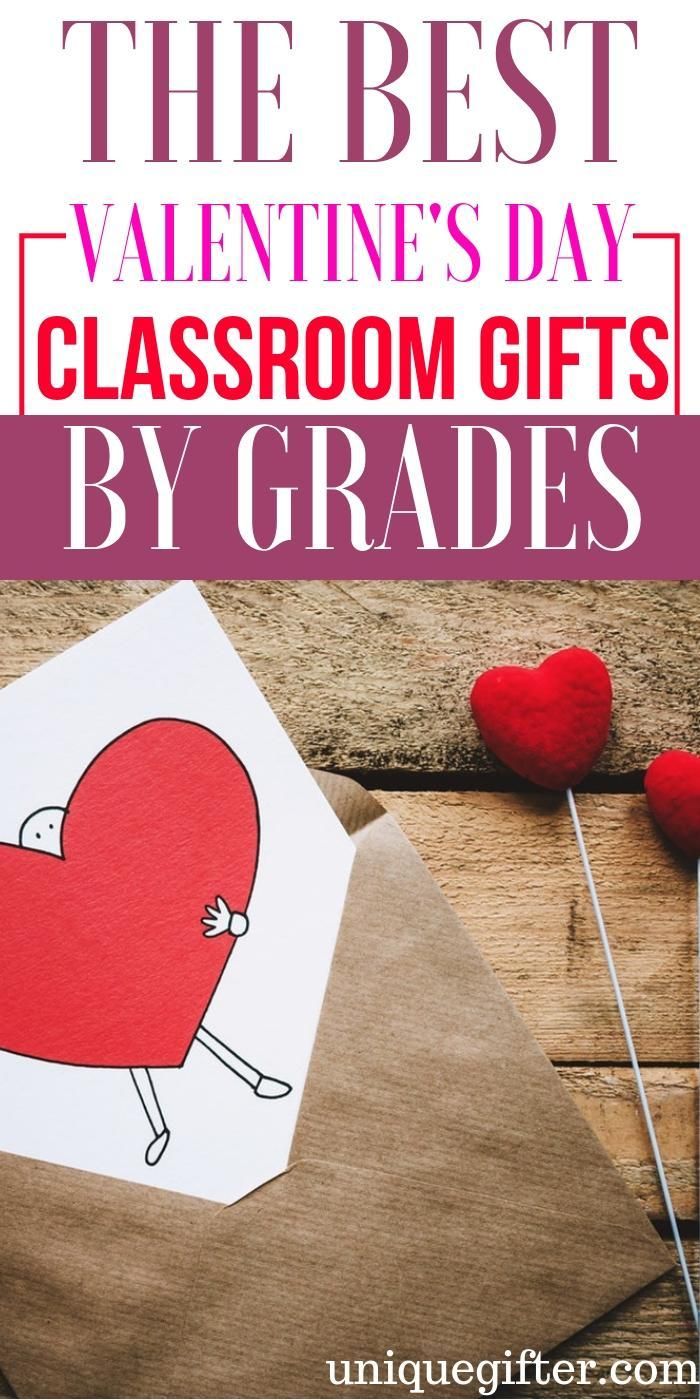 the best valentine's day classroom gifts by grade