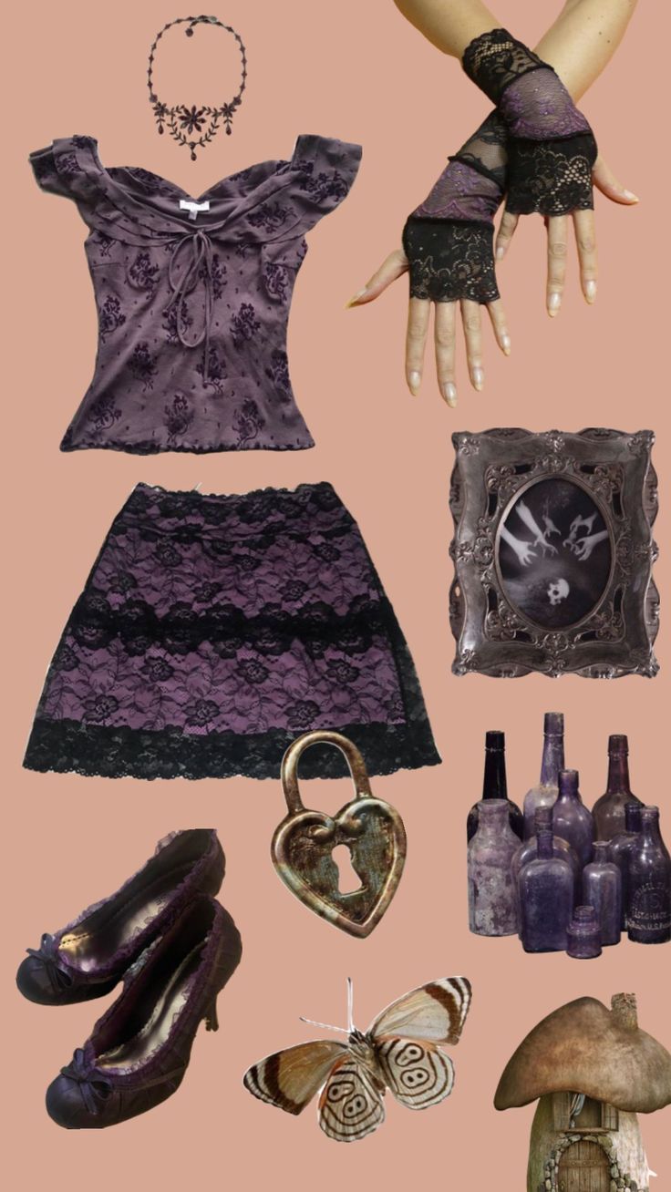 #whimsigoth #whimsical #whimsical goth #fairycore #outfitinspo #fitspo #outfitmoodboard Goth Fairycore, Whimsical Goth, Alt Clothes, Witchy Fashion, Whimsical Fashion, Swaggy Outfits, Jolie Photo, Goth Outfits, Really Cute Outfits