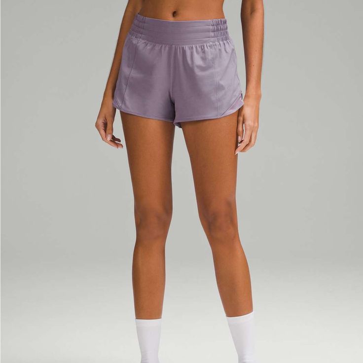 Brand New With Tags Hotty Hot High-Rise Lined Short 2.5" Purple Ash Use Code Xxwendym When You Sign Up To Get $10 Off! Https://Posh.Mk/Domwqg6d6bb Anna Claire, Shorts Lululemon, Casual Preppy Outfits, Shorts Athletic, Purple Grey, Preppy Outfits, Athletic Shorts, Lululemon Athletica, Ash