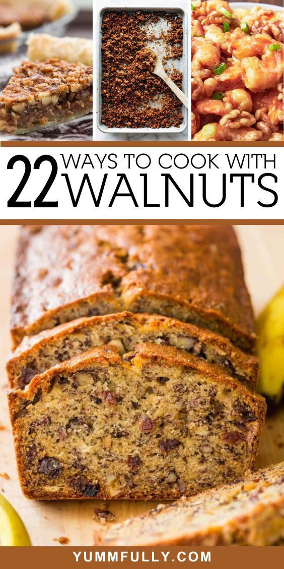 the best way to cook with 22 walnuts is by using this recipe for bread