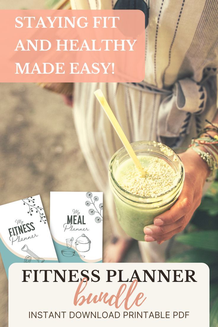 a woman holding a green smoothie in her hand with the text, staying fit and healthy made easy