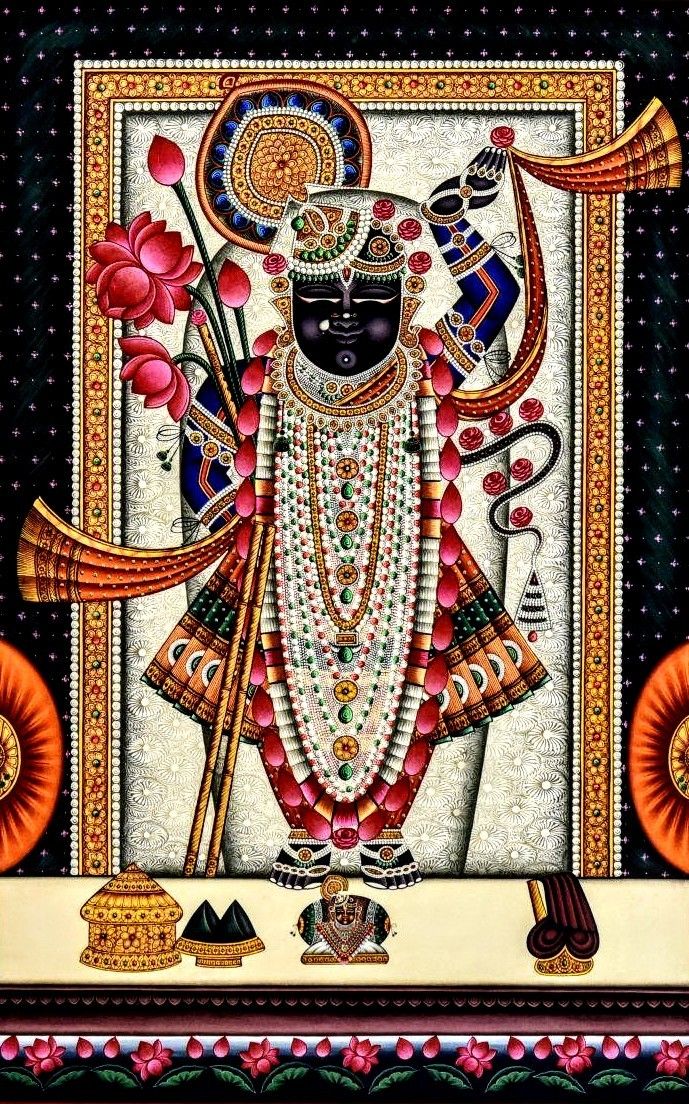 Shrinath Ji Hd Wallpaper, Srinath Ji Painting, Shrinath Ji Painting, Shree Nathji Painting, Shreenathji Painting Sketch, Shreenathji Wallpapers, Shrinathji Pichwai Paintings, Shri Nath Ji, Shreenathji Painting