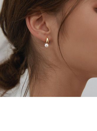 JJ's House Earrings Women's Causal Simple Pierced Drop Earrings Alloy Pearl 0.59\"(Approx.1.5cm) 0.47\"(Approx.1.2cm) Gold Silver Wedding & Party Jewelry. #JJ's House #Earrings #Women's #Causal #Simple #Pierced #DropEarrings #Alloy #Pearl #Gold #Silver #Wedding&PartyJewelry Pearl Earrings Minimal, House Earrings, Wedding Jewelry Simple, House Simple, Simple Pearl, Pearl Jewelry Wedding, Bridal Earrings Pearl, Wedding Party Jewelry, Bridal Pearls