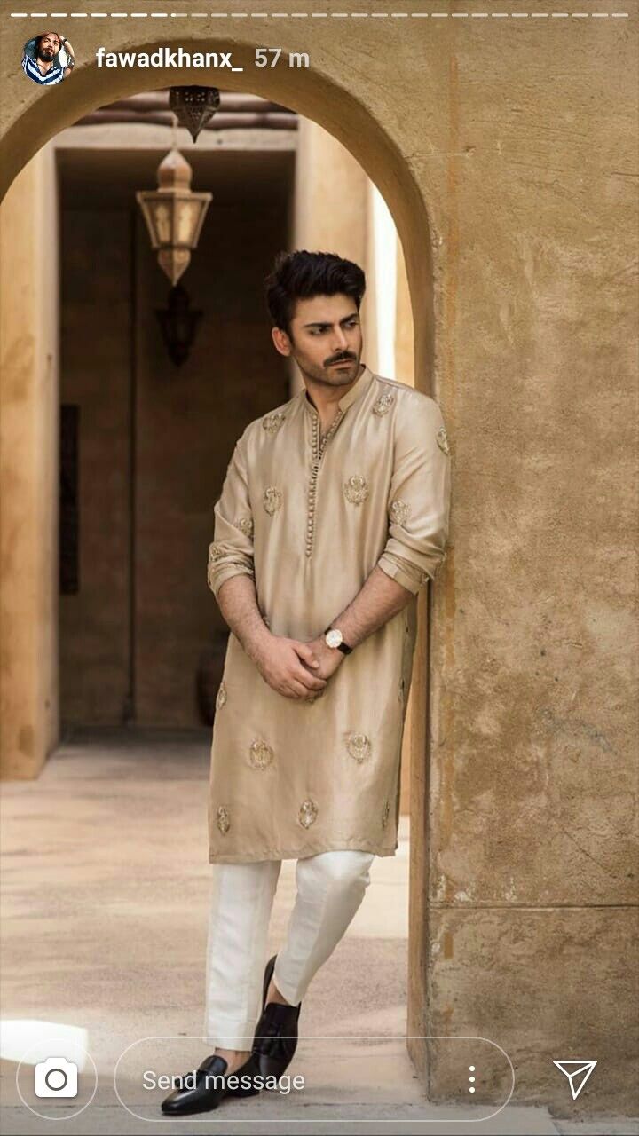 Sadaf Fawad Khan, Kurta Designs Men's, Raw Silk Kurta, Indian Wedding Clothes For Men, Mens Indian Wear, Fawad Khan, Sherwani For Men Wedding, Boys Kurta Design, Wedding Kurta For Men