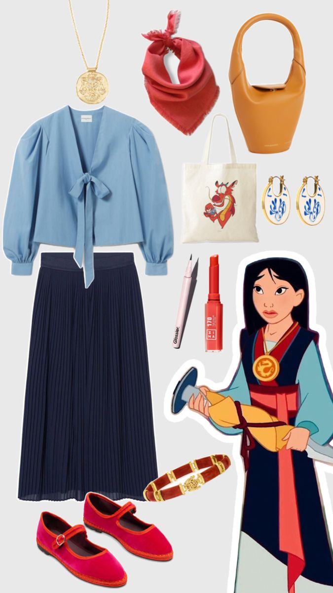 an image of disney princess outfits and accessories