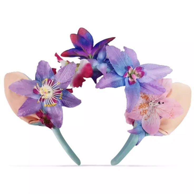 Pandora The World Of Avatar Light-Up Na'vi Ear Headband Nwt/Still In Unopened Protective Packaging Smoke & Pet Free Environment All Orders Are Mailed Within 24 Hours Serious Offers Only Due To 20% Sellers Questions? Leave A Comment Below Disney Parks Fleur Delight! This Light-Up Na'vi Floral Ear Headband Is A Celebratory Souvenir Of Pandora The World Of Avatar At Disney's Animal Kingdom. Magic In The Details Created Especially For Walt Disney World Resort Na'vi Ear Headband Simulated Floral Arra Disney Ears Headband, Minnie Mouse Ears Headband, Pandora Disney, Disney Shop, Disney Ears, Disney Jewelry, Minnie Ears, Disney Accessories, Disney World Resorts