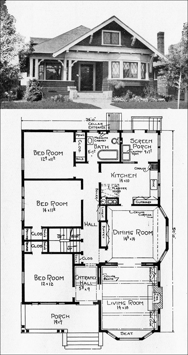 an old house with two floors and a second floor plan for the first story is shown