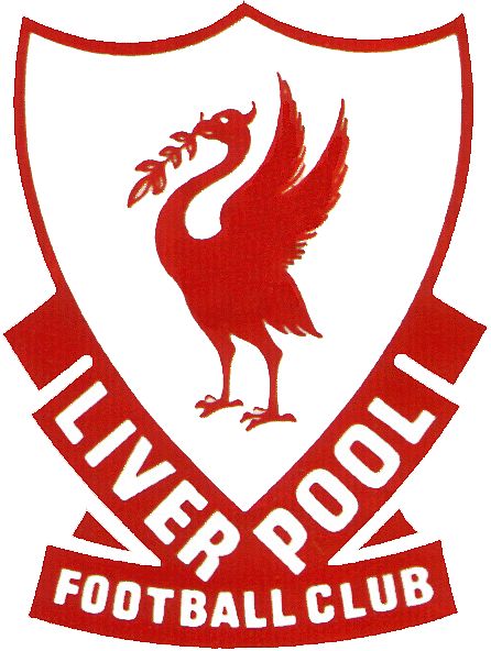 the liverpool football club logo on a white background