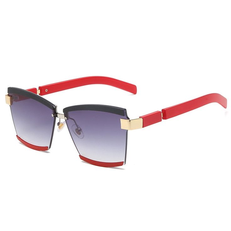 These Lydia Sunglasses are perfect for a day out! With their dramatic shades and lens attributes being photochromic along with anti-reflective. These sunglasses are best to protect you from harsh sunlight rays. Lenses Optical Attribute: Gradient Lenses Optical Attribute: UV400 Gender: WOMEN Eyewear Type: Sunglasses Lens Height: 48mm Lens Width: 63mm Item Type: Eyewear Lenses Material: Acrylic Frame Material: Resin Product Function: 100% UV400 Protection Against Harmful UVA/U Rimless Shield Sunglasses With Mirrored Lenses, Modern Sunglasses With Gradient Lenses For Outdoor, Modern Outdoor Sunglasses With Gradient Lenses, Rimless Glass Shield Sunglasses With Tinted Lenses, Rimless Plastic Shield Sunglasses With Gradient Lenses, Rimless Glass Shield Sunglasses With Uva Protection, Rimless Shield Sunglasses With Gradient Lenses For Outdoor, Trendy Glass Aviator Sunglasses For Outdoor, Chic Shield Sunglasses With Tinted Lenses For Outdoor