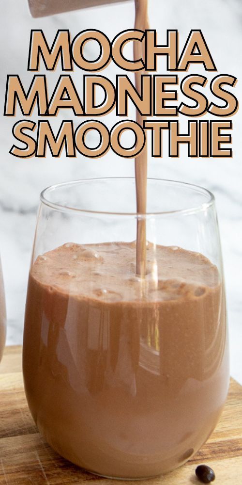 coffee smoothie Mocha Smoothie Recipes, Smoothie No Banana, Coffee Smoothie Healthy, Coffee Breakfast Smoothie, Coffee Smoothie Recipes, Mocha Smoothie, Tropical Smoothie Recipes, Chocolate Smoothie Recipes, Chocolate And Coffee