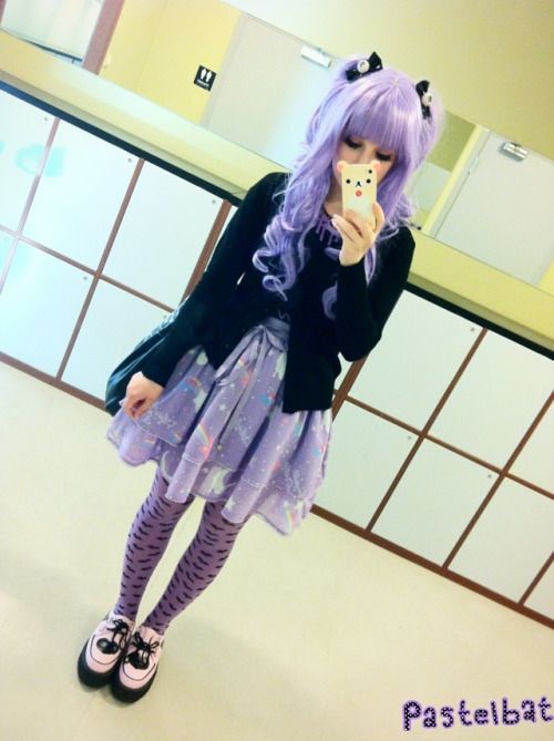 Goth Outfit Ideas, Pastel Goth Outfits, Kawaii Pastel Goth, Pastel Goth Fashion, Pastel Fashion, Korean Fashion Dress, Alt Fashion, Grunge Goth