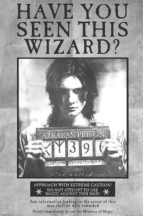 an advertisement for the wizard's movie, which is being advertised by many people