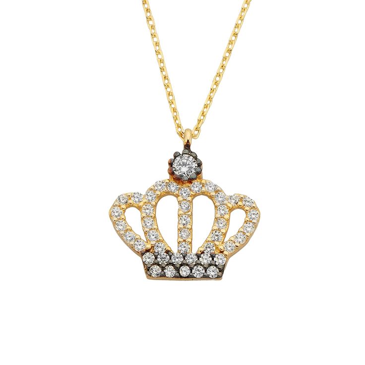 - Queen Crown Princess women jewelry necklace is made with high quality 14K real solid gold and as decorated with white zirconia stones - This charm, dainty, delicate and trendy the women jewelry pendant necklace has been artfully designed for timeless yet modern millennial fashion. - You receive the necklace in a beautiful and free gift box. - Free shipping (Arrive within 4 business days to USA and Canada ( 1 day for production+3 days for shipment)) - This necklace is a perfect and special gift Gold Queen Crown, Crown Pendant Necklace, Snowflake Bracelet, Solid Gold Charms, Crown Pendant, Queen Jewelry, Crown Necklace, Artfully Designed, Queen Crown