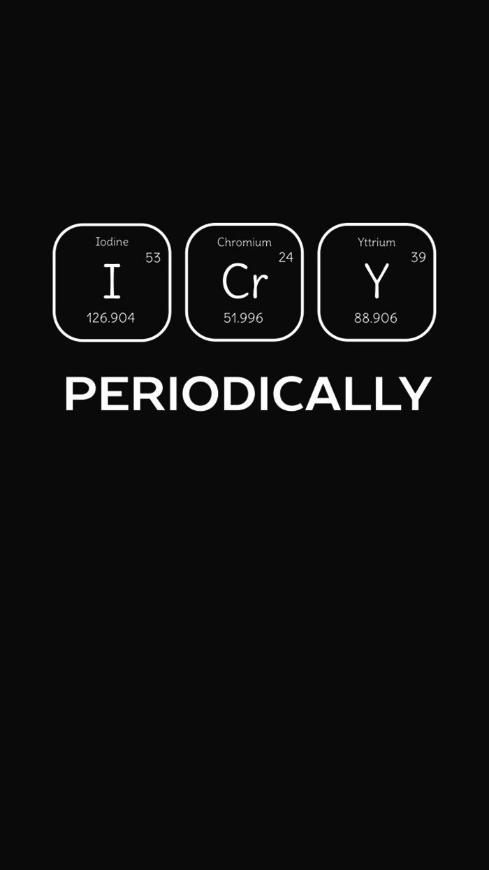 the symbol for periodicically is shown in white on a black background,