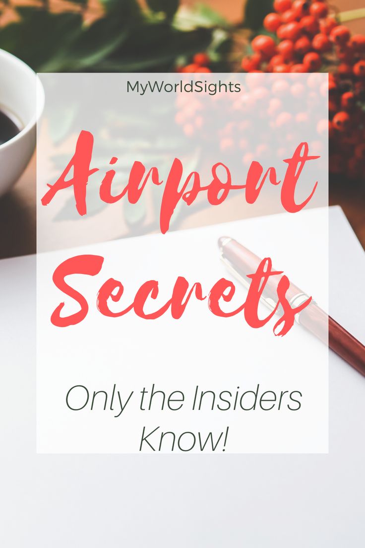 a cup of coffee and pen on top of a paper with the words airport secrets only the insiders know