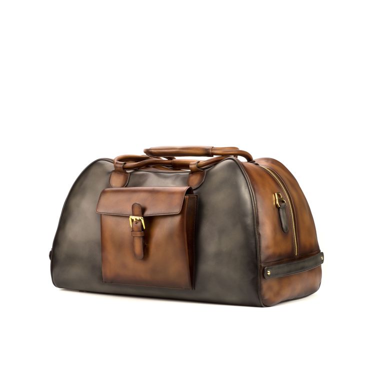 Bora Bora Duffle Bag - Q by QS Duffle Bag Men, Leather Duffle Bag Men, Large Leather Bag, Leather Duffel Bag, Leather Duffel, Casual Tote Bag, Travel Duffle Bag, Leather Duffle Bag, Bronze Hardware