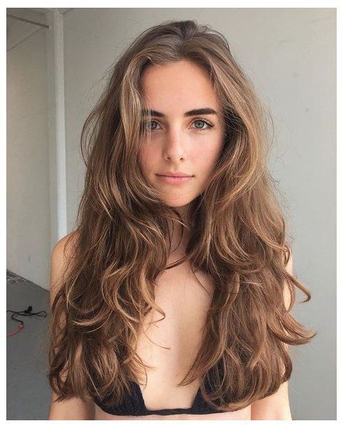 Framing Layers, Thick Wavy Hair, Wavy Haircuts, Natural Wavy Hair, Haircuts For Wavy Hair, Long Layered Haircuts, Long Brown Hair, Brown Blonde Hair, Long Layered Hair