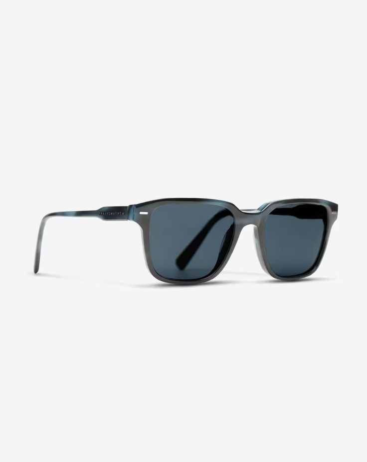 SUNDAZE 2.0 SUNGLASSES | TravisMathew Classic Square Frame Sunglasses For Vacation, Square Frame Sunglasses With Uva Protection For Travel, Square Frame Polarized Sunglasses For Travel, Travel Sunglasses With Polarized Square Frame, Classic Sunglasses With Gradient Lenses For Vacation, Modern Sunglasses With Uva Protection For Vacation, Square Frame Sunglasses With Gradient Lenses For Travel, Modern Mirrored Sunglasses For Vacation, Casual Blue Everyday Sunglasses