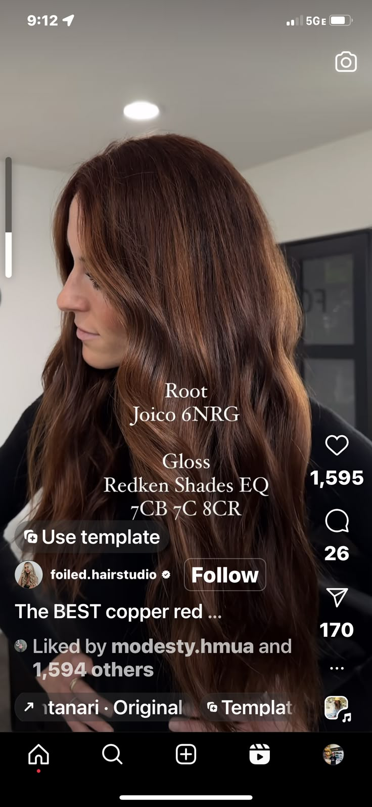 Dark Auburn Formula, Redken Auburn Formula, Toner Shades, Color Formulations, Redken Formulas, Toner Formulas, Hair Formulas, Hair Formula, Auburn Balayage