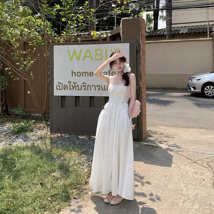 TAVIMART - Elegant Beach Party White Midi Dresses for Women 2024 Summer New Korean Fashion Casual Sleeveless Slim Flower Female Clothing Size: unit (CM) XS: Length:104cm, Bust:78cm, Waist:60cm, Shoulder:33cm S: Length:105cm, Bust:80cm, Waist:62cm, Shoulder:34cm M: Length:106cm, Bust:84cm, Waist:66cm, Shoulder:35cm L: Length:107cm, Bust:88cm, Waist:70cm, Shoulder:36cm XL: Length:108cm, Bust:92cm, Waist:74cm, Shoulder:37cm PS: 1. There may be 1-3 cm error in the size data measured by hand. 2. Our Sleeveless Midi Dress For Garden Party During Beach Season, Sleeveless Sundress For Garden Party And Beach Season, Strapless Sleeveless Dress For Summer Day Out, Sleeveless Beach Dress For Garden Party, Strapless Sleeveless Dress For Spring Garden Party, Sleeveless Midi Dress For Garden Party And Beach Season, Strapless Sleeveless Summer Dress, Strapless Sleeveless Dress For Spring And Summer, Spring Beach Strapless Dress