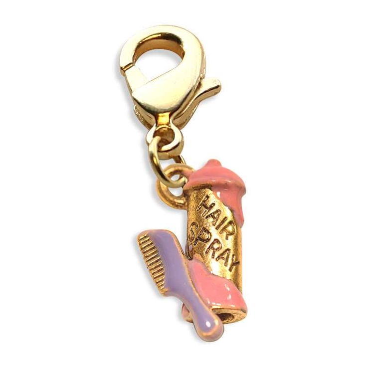 All of our charms are manufactured in the USA from lead-free pewter and hand-painted and hand assembled by our team just outside of Atlanta, GA. They make the perfect addition to any charm bracelet, keychain, necklace or backpack. Includes a 15mm lobster claw for easy on and off. Adjustable Dangle Charms Nickel Free, Adjustable Novelty Charm Bracelet With Lobster Clasp, Metal Charms Keychains For Gift, Metal Charms Keychains As Gifts, Metal Keychains With Charms For Gifts, Metal Keychains With Charms As Gifts, Personalized Metal Dangle Charms, Metal Logo Charm For Gifts, Enamel Dangling Charms For Gifts