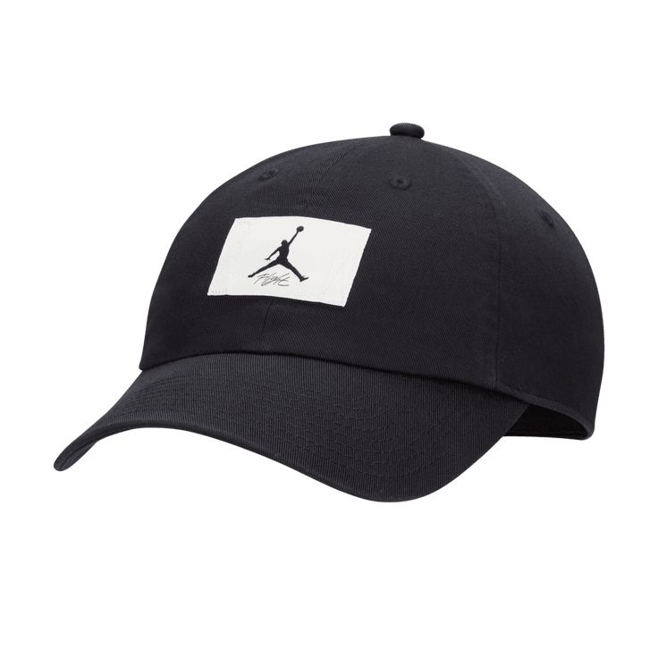 You know exactly who you rep. Make sure everyone else does too, in dad-hat style. A Jumpman logo on the crown of a time-tested design leads with your Jordan spirit. Adjustable back strap lets you find your perfect fit. Embroidered eyelets let your head breathe. Woven patch adds texture to your look. Jordan Logo, Buy Jordans, Jumpman Logo, Hat Style, Womens Jordans, Jordans For Men, Kids Hats, Dad Hat, Black Logo