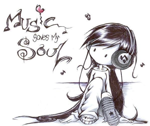 Sooths the soul... Art Musical, Emo Art, Emo Music, Scene Emo, Internet Radio, I Love Music, Emo Scene, Music Love, A Drawing