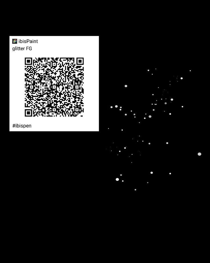 a black and white photo with the qr code on it's left side