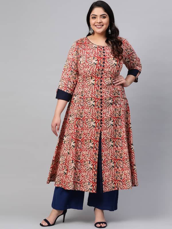 Buy YASH GALLERY Plus Size Women Green Solid A Line Kurta - Kurtas for Women 13001112 | Myntra Printed A Line Kurti Designs, Simple Cotton Frocks For Women, Green Cotton Kurti, Cotton Kurti Design, Cotton Frocks For Women, A Line Kurti Designs, Plus Size Fashion For Women Indian, Cotton Kurti For Women, Ladies Kurti Design