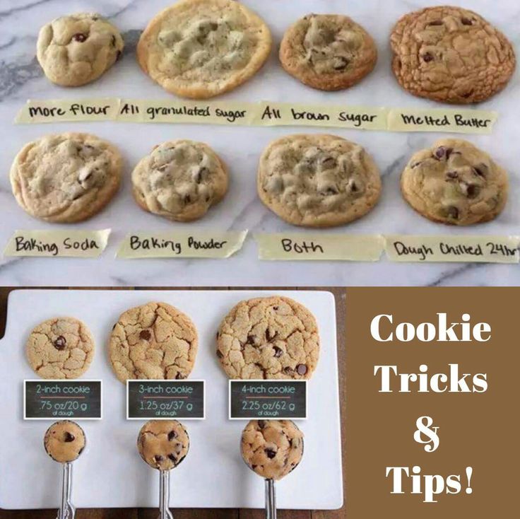 cookie tricks and tips for baking cookies