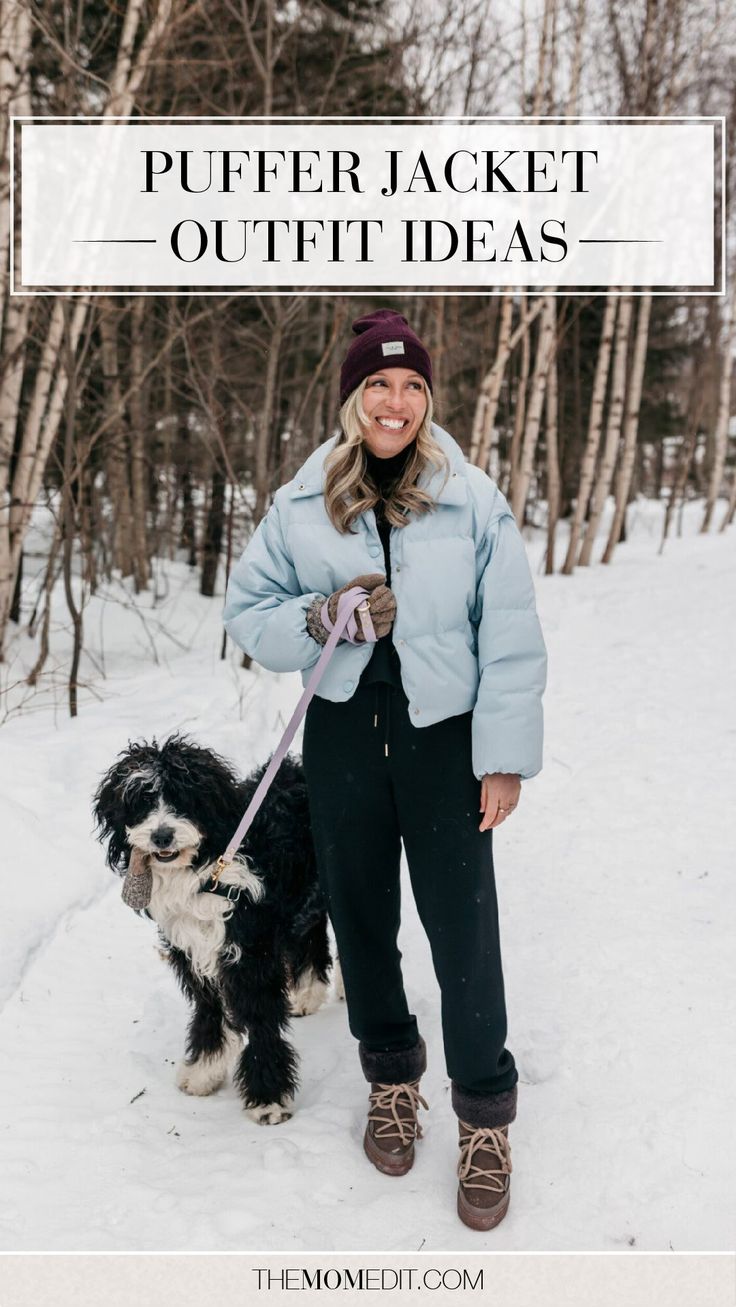 Key Piece For Winter: Stylish Little Puffer If there's one piece that makes me feel a little more pulled together in the winter, it's some sort of cute little puffer jacket. Here are my 2 most-worn outfit ideas. | #TheMomEditStyle #FashionBlog #OutfitIdeas #StyleTips #WinterStyle #WinterOutfit #SnowyOutfits #PufferCoatOutfit #PufferJacketOutfit #WinterPufferJacket Winter Puffer Jacket Outfits, Cropped Puffer Jacket Outfit, Puffer Jacket Outfit Winter Style, Puffer Coat Outfit, Winter Jacket Outfits, Puffer Jacket Outfit, Winter Puffer, Winter Puffer Jackets, Cropped Puffer Jacket