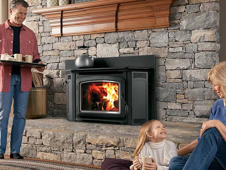 Iron Strike Montlake 300 Wood Insert Wood Stove Fireplace Insert, Fireplace Insert Ideas, Stove Fireplace Insert, Wood Stove Insert, Adding A Fireplace, Insert Fireplace, Wood Fireplace Inserts, Wood Burning Stoves Living Room, Wood Burning Insert