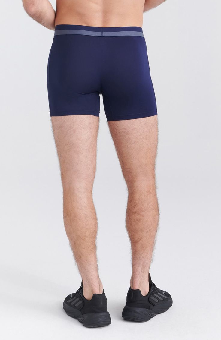 Cut from quick-drying four-way stretch fabric, these essential boxer briefs feature a stay-put waistband that'll keep comfortable all day. Pack of three assorted briefs 56% cotton, 38% modal, 6% elastane Machine wash, tumble dry Imported Compressive Solid Color Boxer Briefs, Training Boxer Briefs With Built-in Shorts And Stretch, Sporty Seamless Boxer Briefs For Gym, Seamless Stretch Boxer Briefs For Athleisure, Solid Fitted No-show Boxer Briefs, Solid Compressive Boxer Briefs, Sporty Seamless Short Boxer Briefs, Compressive Boxer Briefs, Compressive Athleisure Boxer Briefs