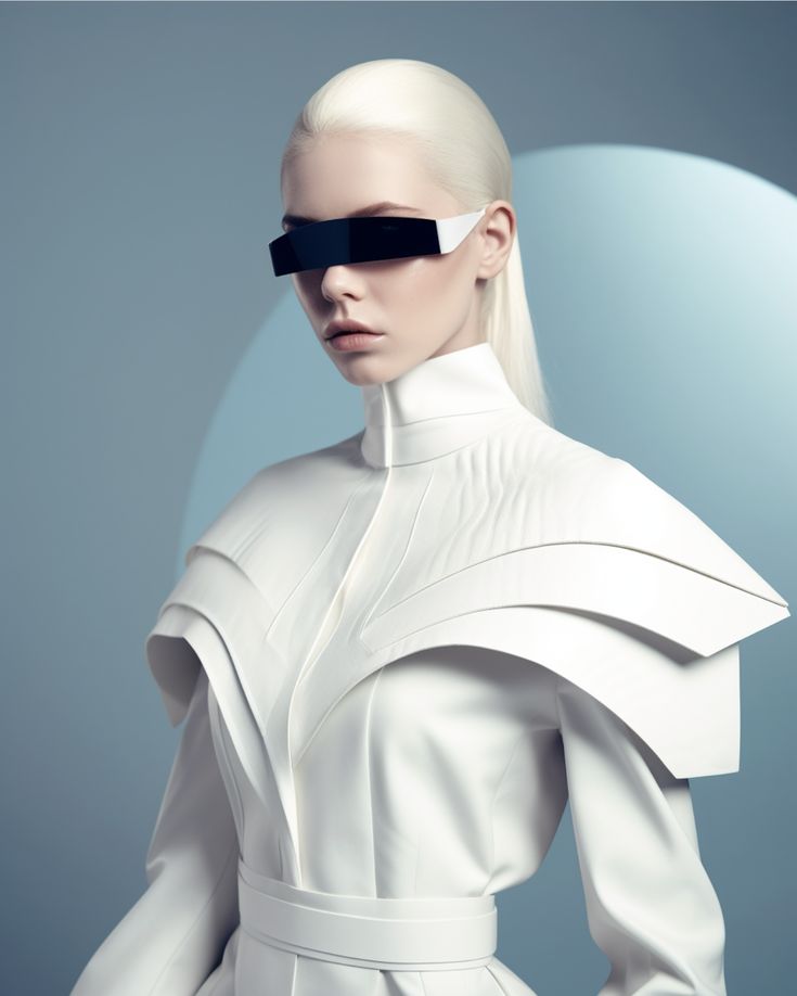 Futuristic Royalty Fashion, Futuristic Fashion Cyberpunk, Sci Fi High Fashion, Sleek Futuristic Fashion, Futuristic Womens Fashion, Futuristic Fashion Concept Art, Minimalist Futuristic Fashion, Futuristic Clothing Design, Futuristic High Fashion