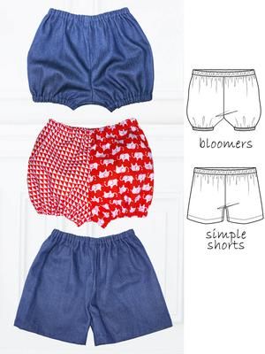 the shorts and top are sewing pattern