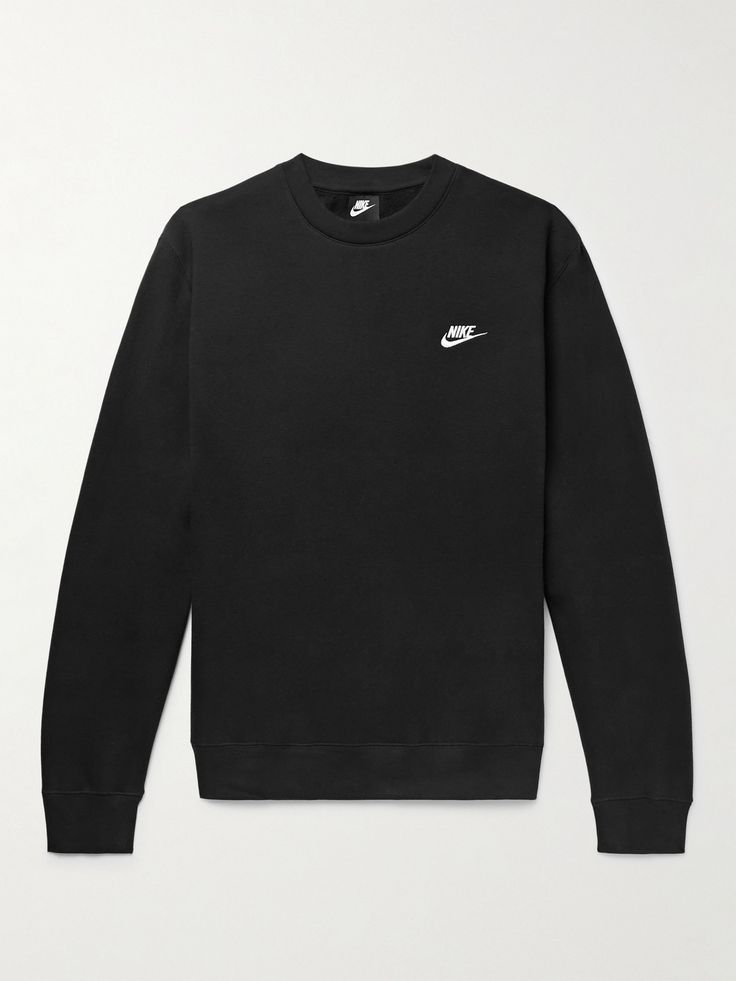 Nike's 'Sportswear' collection is designed for days outside the gym. Embroidered with the iconic 'Swoosh' at the chest, this relaxed sweatshirt is cut from brushed Tech Fleece that's soft and warm. Black Nike Sweatshirt Men, Nike Crew Neck Sweatshirt, Pul Nike, Nike Crewnecks, Pull Nike, Black Nike Crewneck, Sweaters Nike, Black Nike Sweatshirt, Sweat Nike