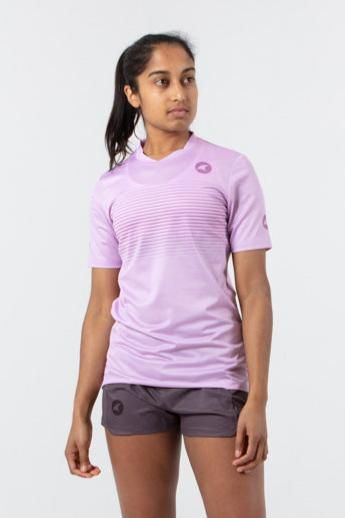 Women's Running Shirt - on body Front View #color_lilac The Run, Running Women, Free Giveaway, Quick Dry, Lilac, Outlet, Motion, Womens Shorts, Running