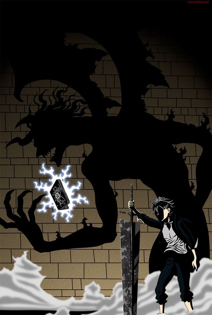 Black Clover, An Anime, Anime Character, Wall, Anime, Black