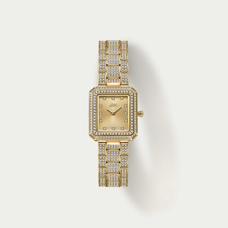 Infinitely classic in nature, Arc invites you to question the concept of time as you know it. The unisex watch features a jewel-like 23 MM X 25 MM rectangular case with a crystal-embellished bezel and 12 genuine diamonds marking each hour on the sunray finish face. Framed with an individual three-link bracelet veiled in 752 crystals, the Arc Single is an iconic piece for everyday wear. Yellow Gold Diamond Watch With Rectangular Dial, Diamond Jewelry With Rectangular Dial For Evening, Evening Diamond Jewelry With Rectangular Dial, Luxury Cubic Zirconia Diamond Watch, Modern Diamond Watch For Evening, Timeless Rectangular Jewelry And Watches For Evening, Rectangular Yellow Gold Diamond Watch, Yellow Gold Rectangular Diamond Watch For Evening, Gold Jewelry With Diamond Accents And Rectangular Dial