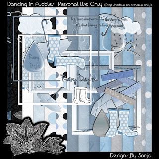 the cover of dancing in rubber, personal use only digital paper crafting book by donna sompa