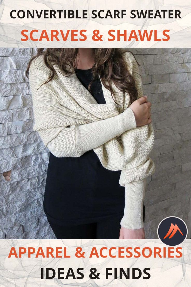 Convertible Scarf Sweater by Mounteen (Beige). Add style and sophistication to your favorite winter outfit and take it from boring to brilliant, in an instant, with our adorable, Convertible Scarf Sweater. Worldwide shipping. Visit to learn more or save to your board for later! Apparel & Accessories, Clothing Accessories, Scarves & Shawls Cozy Infinity Scarf For Cold Weather In Winter, Versatile Fall Sweater With Soft Texture, Versatile Soft Texture Sweater For Fall, Slouchy Sweater For Winter Layering, Cozy Warm Infinity Scarf For Winter, Warm Cozy Infinity Scarf For Winter, Casual Soft Winter Sweater, Cozy Snug Sweater For Cold Weather, Versatile Beige Winter Sweater