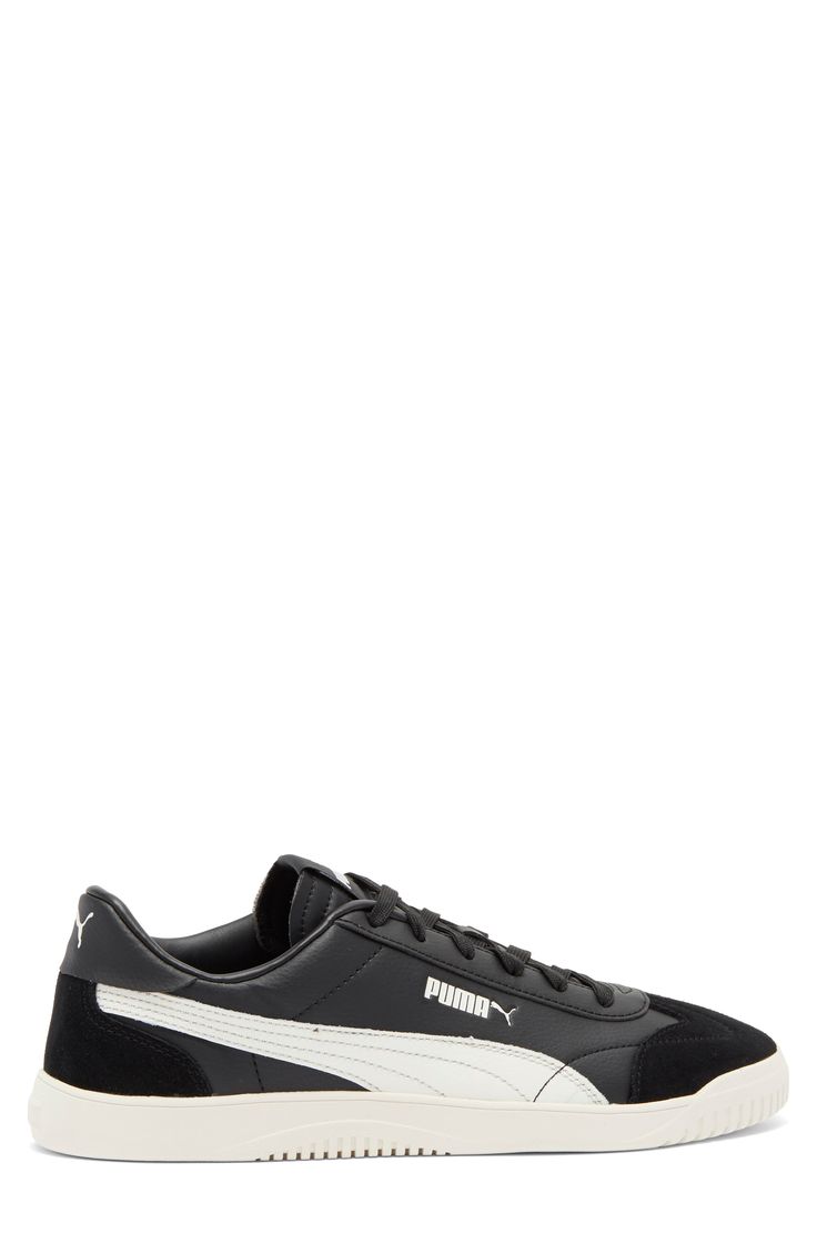 Show off skate-inspired style in this colorblock sneaker constructed with a bike-stitched toe, lightly padded collar and textured rubber sole. Synthetic upper and lining/rubber sole   Imported   Puma has received the Fair Labor Association accreditation, which signifies that the company has effective systems and procedures in place to successfully uphold fair labor standards throughout its supply chains, including strategies and tools to address and improve working conditions Modern Skate Shoes With Rubber Waffle Outsoles For Sports, Leather Puma Skate Shoes For Streetwear, Sporty Leather Skate Shoes With Puma Logo, Modern Skate Shoes With Vulcanized Sole For Sports, High-top Leather Puma Sneakers, Puma Logo High-top Leather Sneakers, Leather High-top Puma Sneakers, Sporty Puma Sneakers For Streetwear, Synthetic Skate Shoes With Rubber Waffle Outsoles For Sports