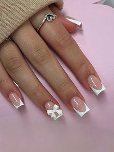 Acrylic Manicure, Nails Solid, Fake Nails White, Pink Designs, Nails 3d, Valentine Nails, Nagel Tips, Manicure Diy, Girly Acrylic Nails