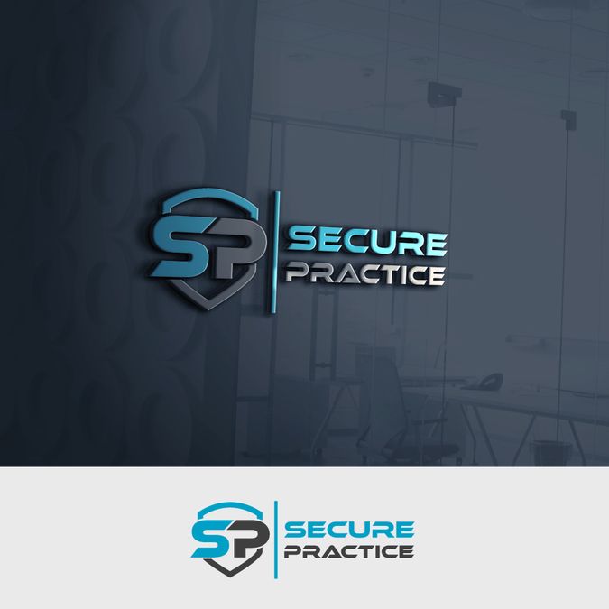 the logo for secure practice, which is designed to be used as a security company