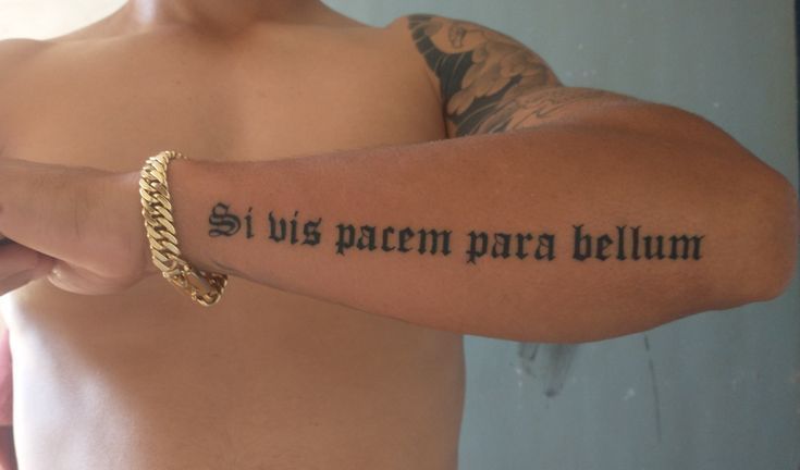 Text Tattoo Placement Men, Latin Forearm Tattoo Men, Unique Quotes For Tattoos, Cool Fonts For Tattoos For Men, Mens Cursive Tattoo, Arm Tattoo Men Writing, Mens Writing Tattoos, Cursive Tattoos Men, Ice In My Veins Tattoo