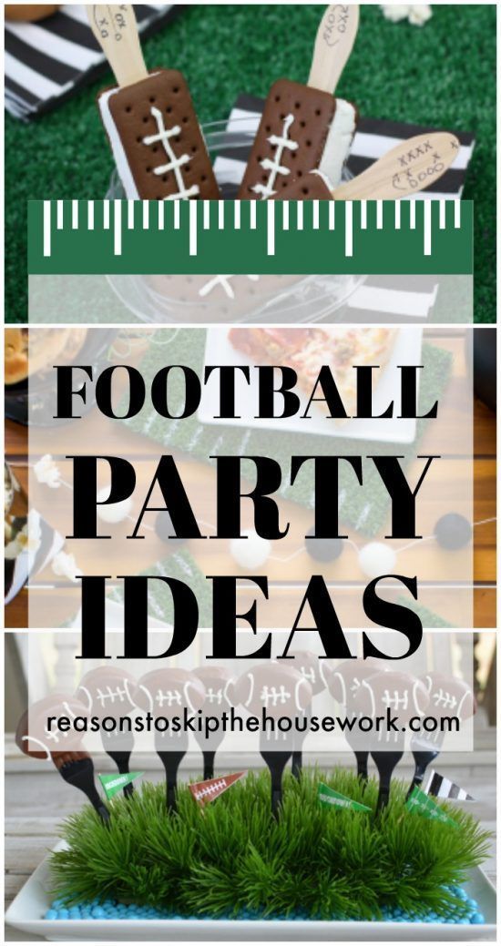 football party ideas for kids and adults