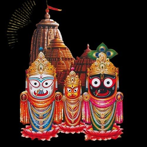 an image of hindu deities in front of a black background with the words, happy dusse